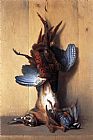 Flushing a Pheasant Paintings - Still-life with Pheasant by Jean-Baptiste Oudry